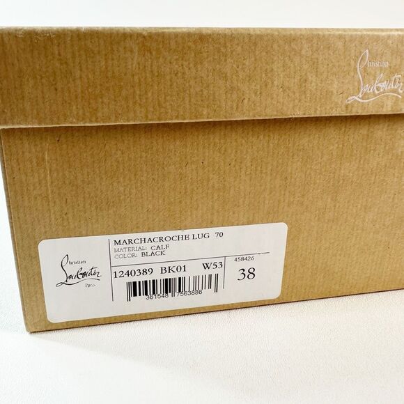 Christian Louboutin NIB Black Ankle Boots with Red Soles - Picture 14 of 16